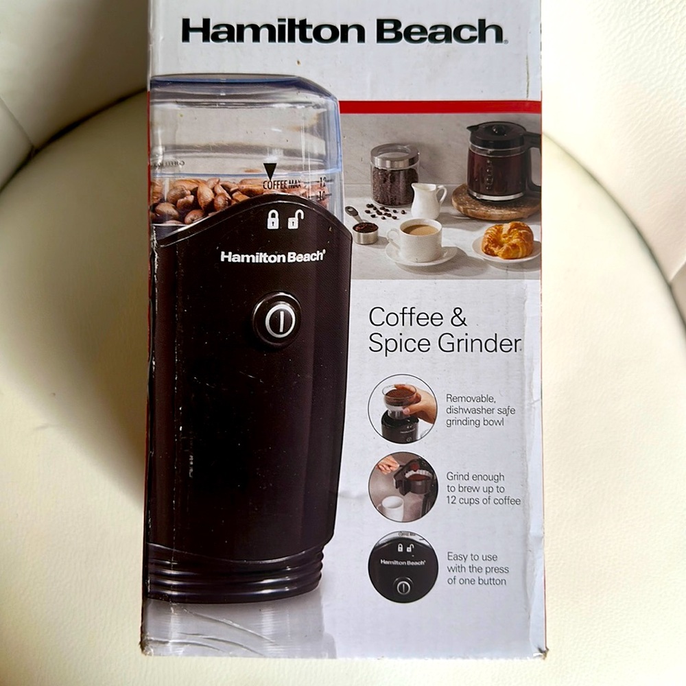 Hamilton Beach coffee and spice grinder